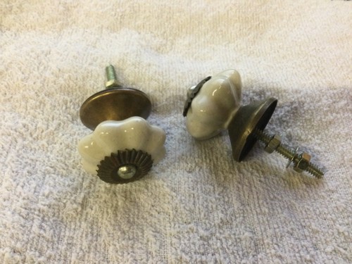 Porzellanknopf creme mm - ca.35,