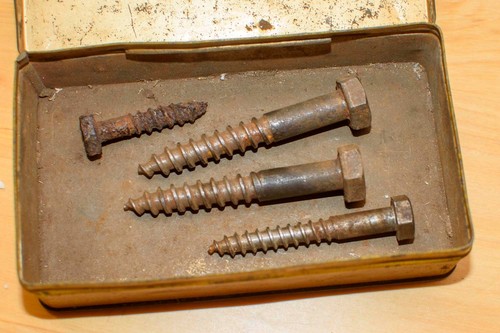 Holzschrauben alt antik - alt,