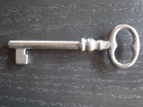 Schlüsselrohling eisen mit - schlüsselrohling, in