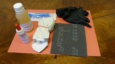 Schellackpolierset für