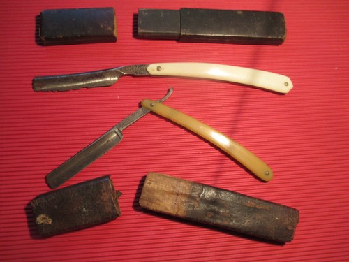 Alte rasiemesser rad hamer - rasiemesser,