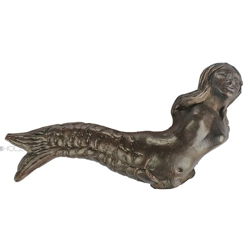 Bronze nixe meerjungfrau - bronze, 16cm